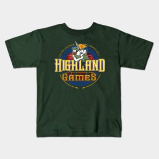 Highland Games Kids T-Shirt